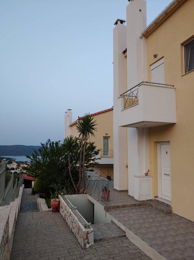 Villa Christine - Maisonettes With Fireplace Аливерион Екстериор снимка