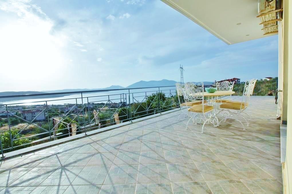 Villa Christine - Maisonettes With Fireplace Аливерион Екстериор снимка